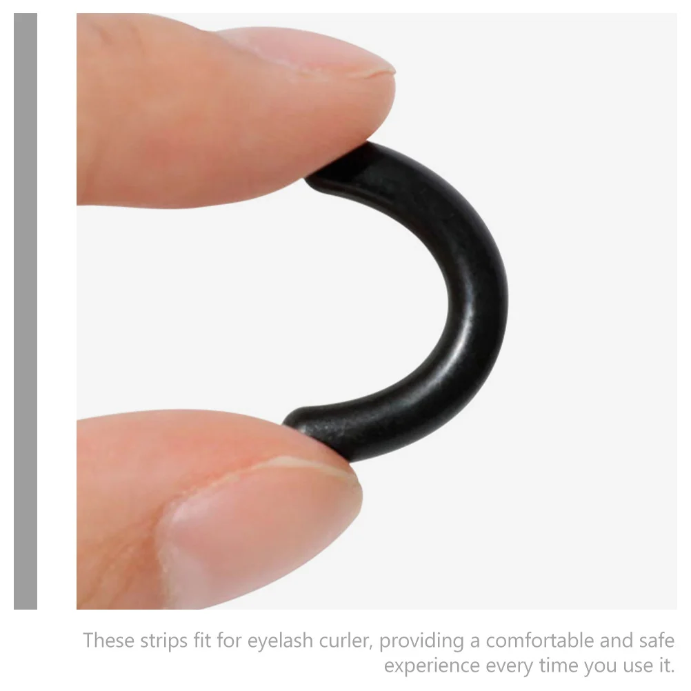 

30 Pcs Heat Voluminous Adhesive Eye Refill Lash Curler Refills Silicone Eyelash Pad Cushion Pads