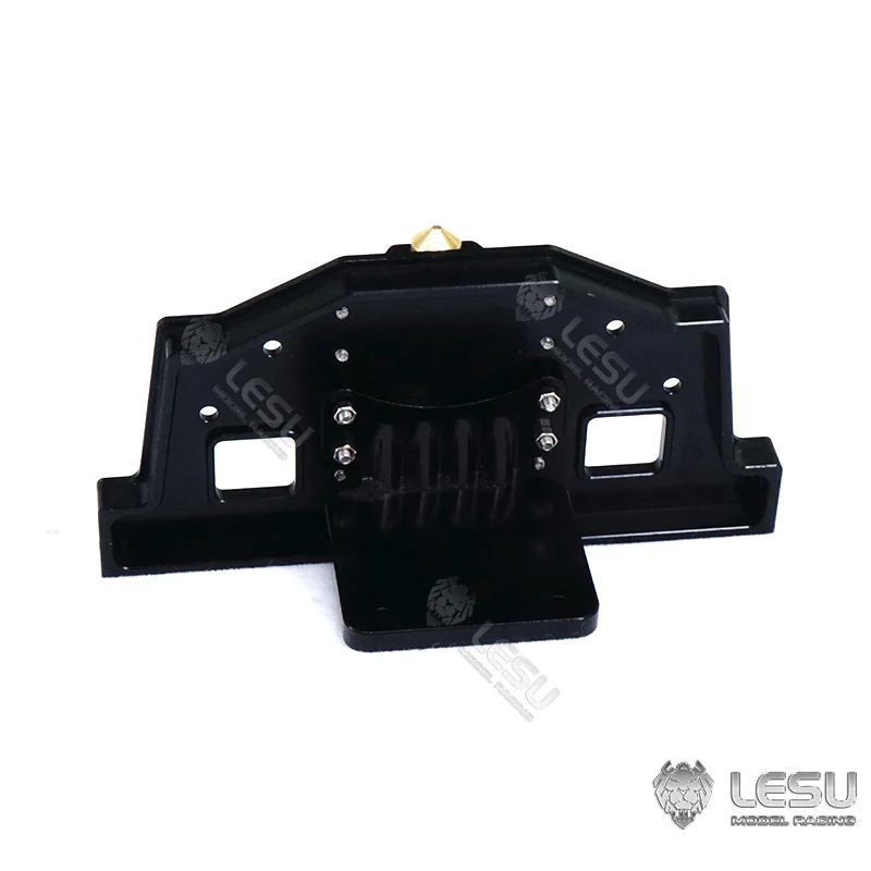 범퍼 LESU1/14 트랙터 프론트 후크 머드 헤드 RC 군용 트럭 DIY 수정 액세서리 자동차 모델