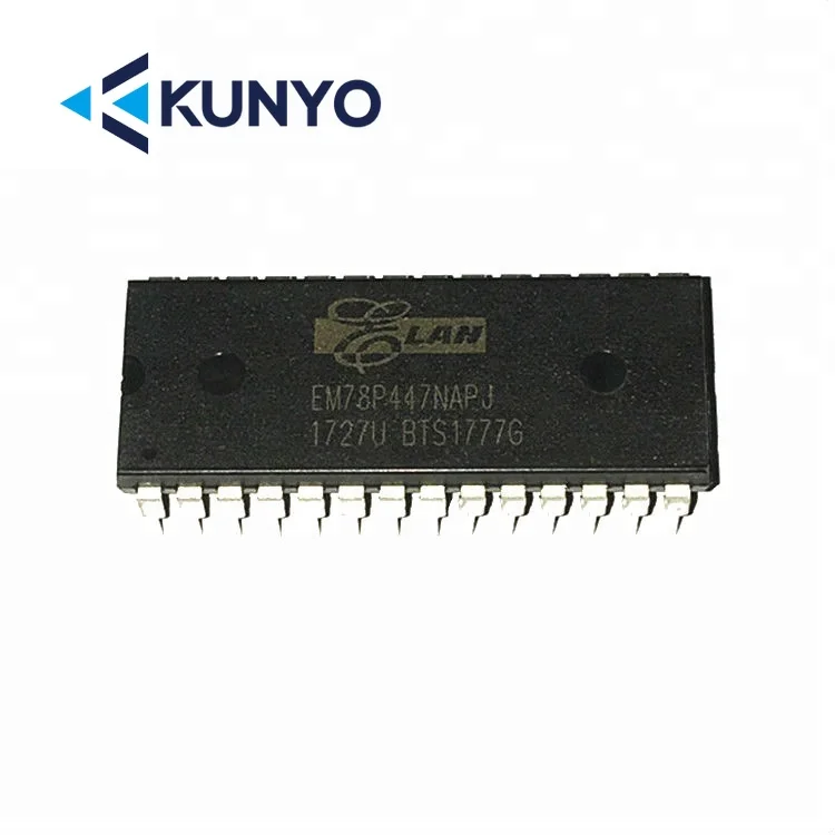 MCU ic EM78P447NAPJ EM78P447NAMJ EM78P418ND20 DIP-28 for air conditioner