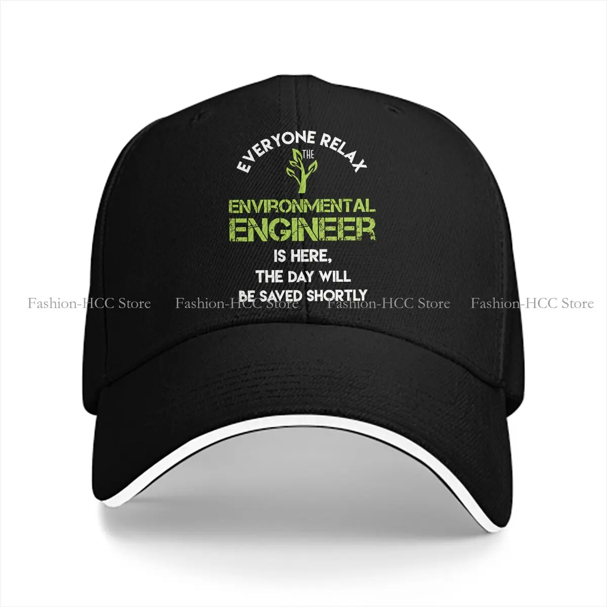 

Engineer Everyone Relax Solid Color Baseball Caps Peaked Cap Environmental Protection and Technology Sun Shade Hats Men Women