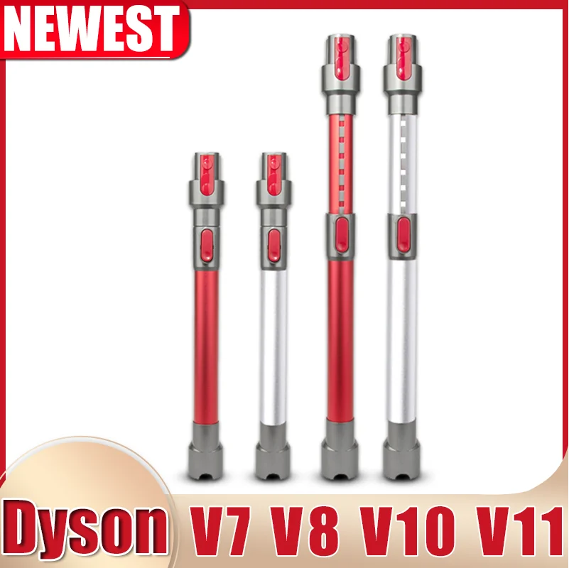 Extension Rod Telescopic Straight Pipe For Dyson V7/V8/V10/V11 Vacuum Cleaner Extension Rod Accessories Telescopic Straight Tube