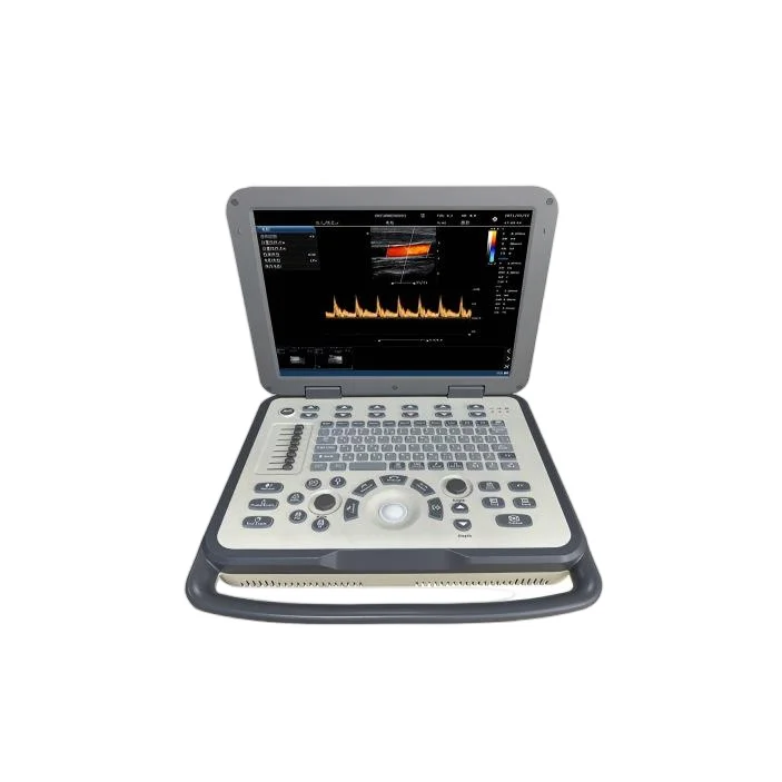 High Quality Electric Portable Color Doppler Ultrasound Machine 15 Inch LED Screen CE ISO Approved for Humans Vets Medical Use