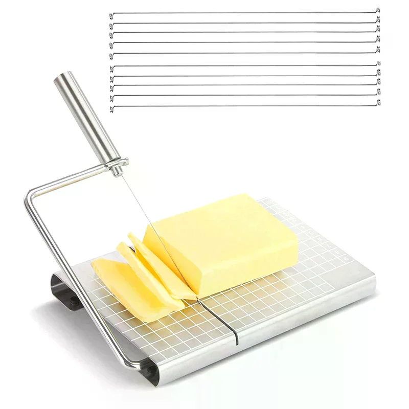 Replacement Cheese Slicer Wires 5.5 Inch Stainless Steel Cheese Cutter Cheese Wire Pie Slicers for Cut Cheese Meats 10 pcs