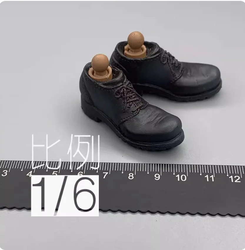 1/6 Scale Soldier Fashion Leather Shoes High Quality Model Accessories For 12'' Action Figure Body In Stock