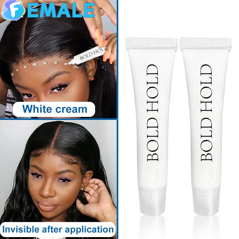 Lace Glue Bold Hold Waterproof Lace Front Wig Glue Strong Hold Hair Replacement Adhesive Invisible Wig Adhesive For Toupee