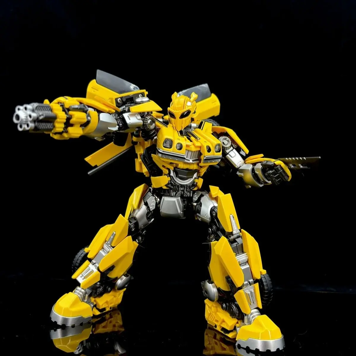 Brave Troops Toys Transformers Anime Figure BBT-01 Bumblebee Figure Pvc Gk Statue Figurine Model Doll Collection Desk Toys Gifts