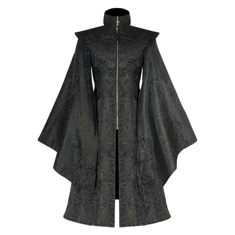 

Fantasia Men Cape Missionary Gothic Wizard Cosplay Costume Medieval Retro Punk Black Coat Jacket Outfits Halloween8;c'4,t;6.j'2;