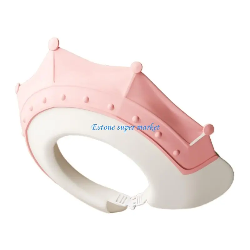 090B Childrens Shower Waterproof Ear Cover Adjustable Head Circumference Bath Time Essential