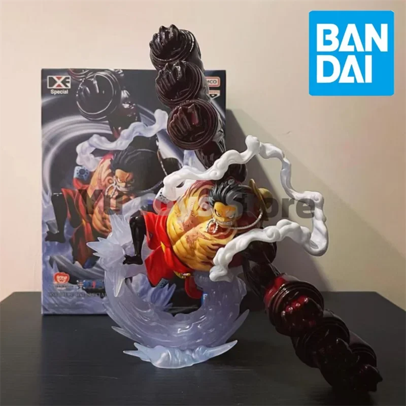 

New Bandai Gear 4 Luffy One Piece Anime Figures Monkey D Luffy Snake Man Action Figures Model Collection Ornamen Toys Doll Gifts