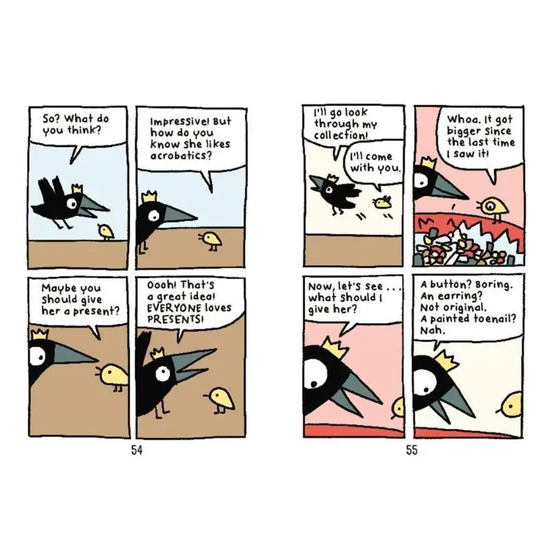 Arlo  Pips 2 Join The Crow Crowd Elise Gravel Harper Collins US 9780063050778 Book view 5
