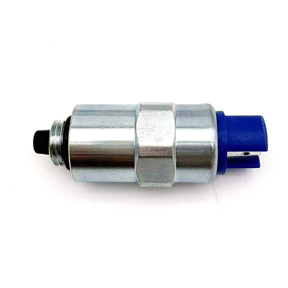 17/105201 12V Fuel Stop Solenoid Replace OE 17105201 For  JCB 3CX Sitemaster Perkins VE Injection Pump Shut Off Valve