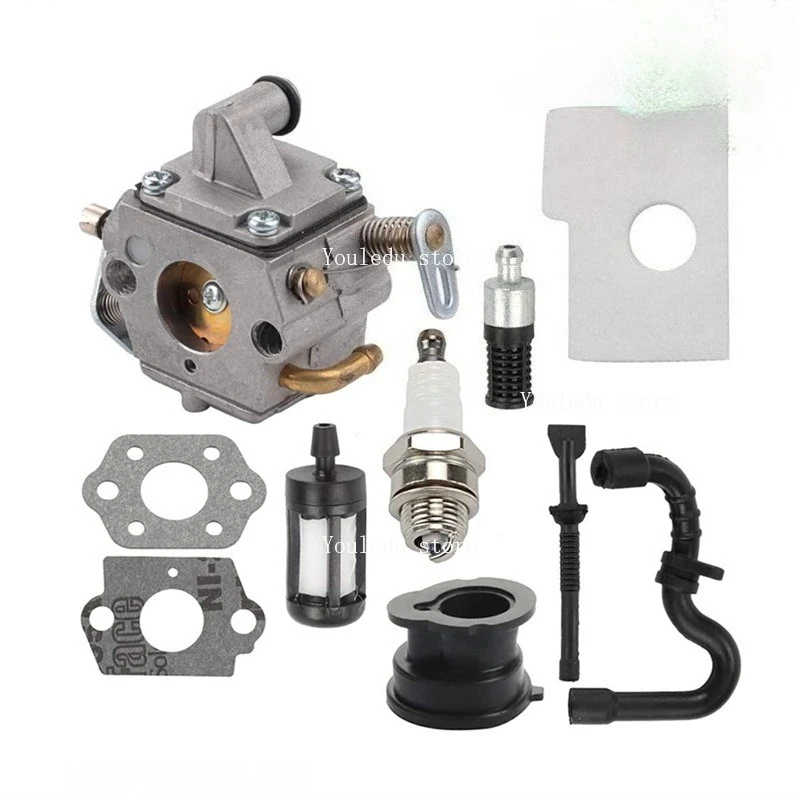 Apply To MS017 018 MS170 MS180 Carburetor, Air Filter Oil Filter YouTube Zama C1q-s57a