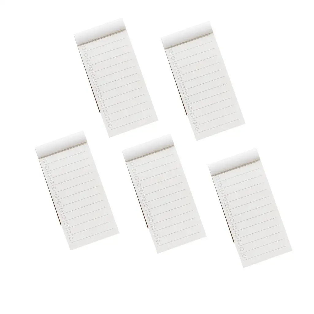 2X 5Pcs Sticky Note Pads Memo Pad Bookmark Paper Stickers Notepad Stationery