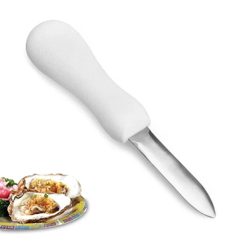 1pc Oyster Shucking Knife Stainless Steel Oyster Shucker Opener With Non Slip Handle Seafood Kitchen Gadget Tool
