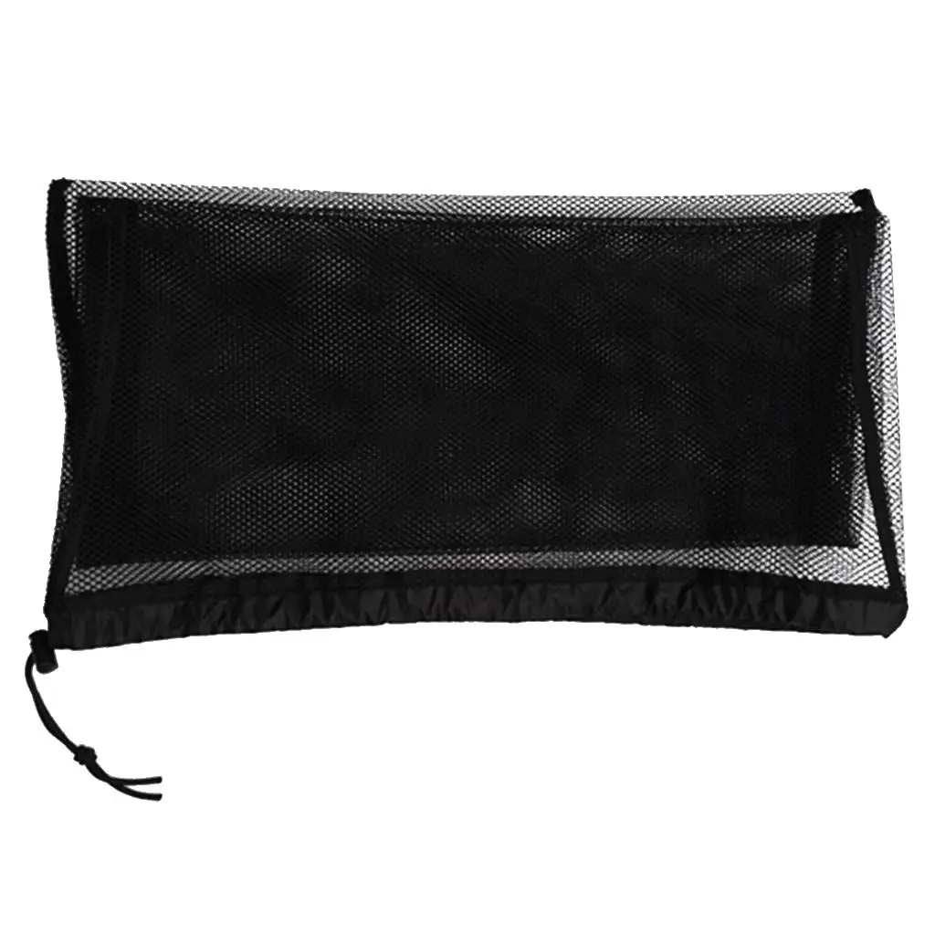 

Dive Mesh Drawstring Pouch Durable Scuba Equipment Bag Grid Cloth Storage for Snorkeling Gear and Outdoor Water Sports