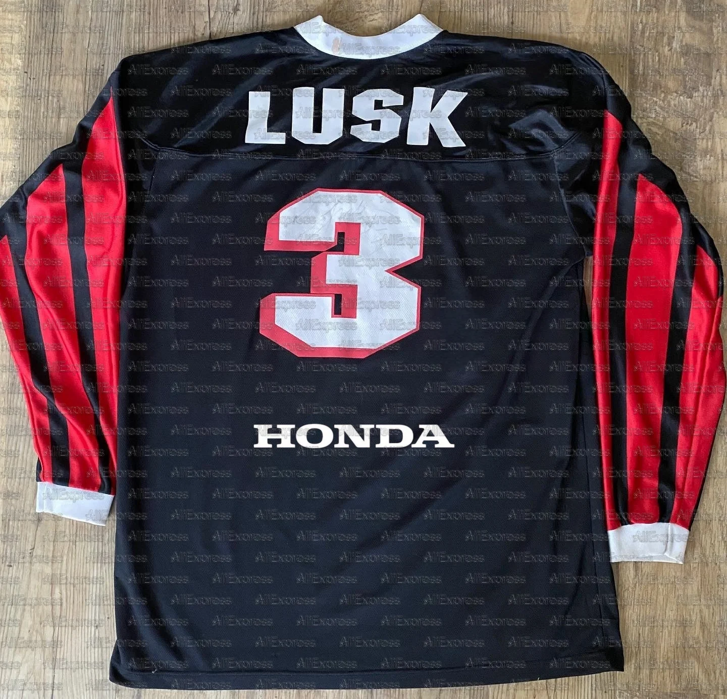 

2025 New Men's And Women's Off-road Motorcycle Riding T-shirt #3 LUSK Fast-Drying Breathable Long-Sleeved Honda Riding Clothes