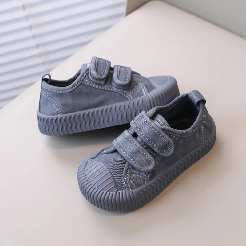 الحلوى الملونة منخفضة أعلى حذاء قماش للأطفال 2025 جديد الأولاد تنفس أحذية رياضية الفتيات لينة وحيد الطفل المشي حذاء كاجوال #4