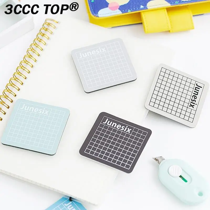 Mini Modelo Corte Mat, Almofada de Gravura, Arte Estudante Papelaria, Material Escolar, PVC, 6cm, 1Pc