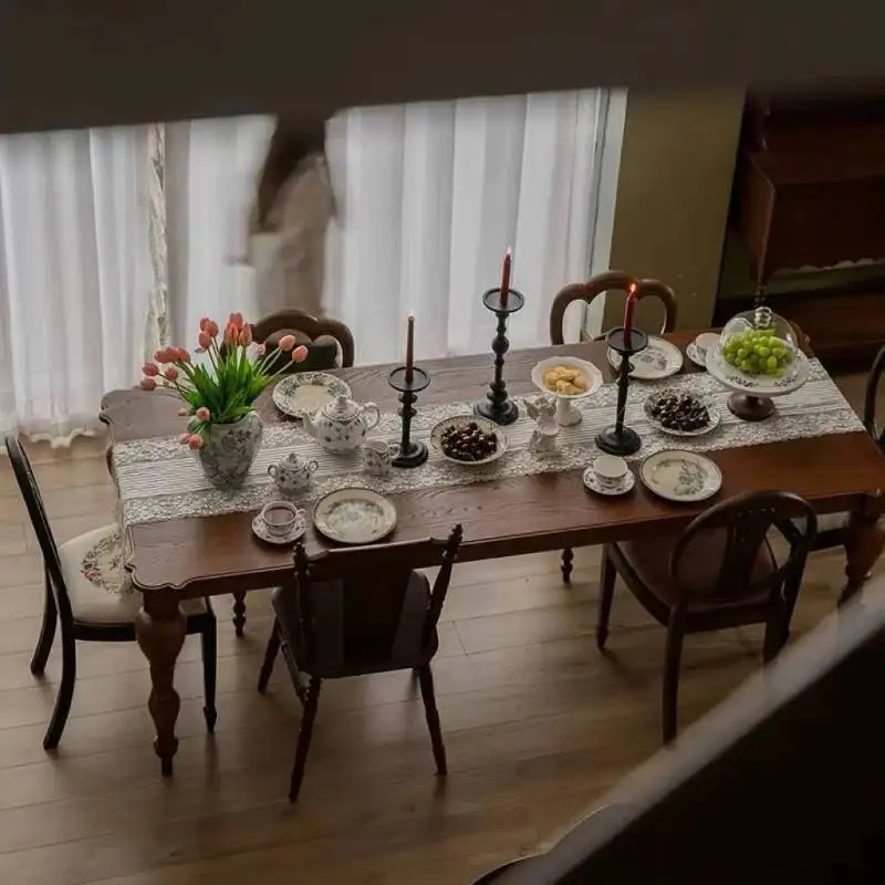 

Designer Vintage Kitchen Table White Decoration Space Saving Kitchen Table Luxury Modern Nordic Muebles De Cocina Furniture Home