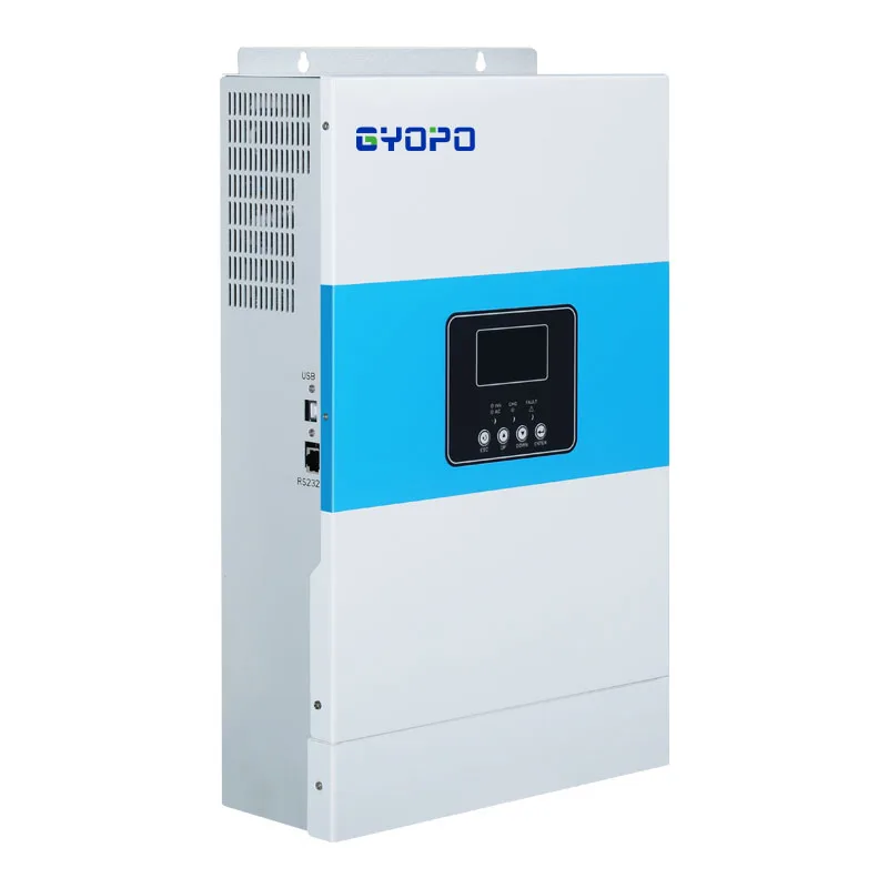 

Gyopo Home Solar Pv Inverter 24v 48V 3kva 3kw 3000w 5kva 5.5kw 5500w Split Phase Hybrid solar inverter with wifi