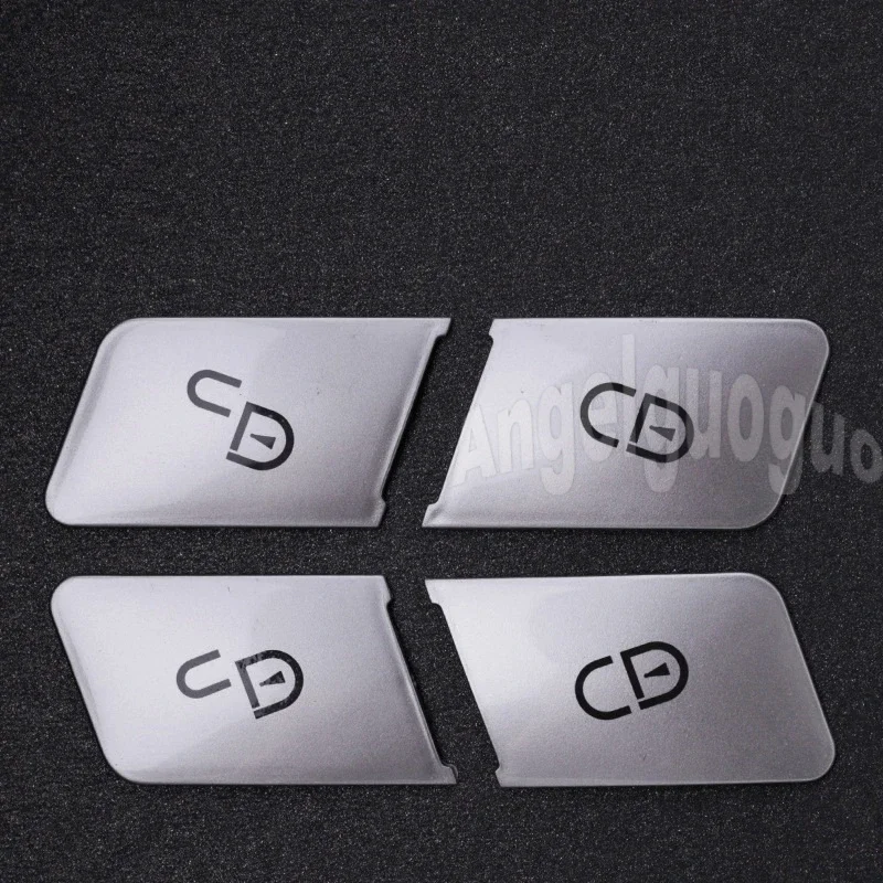 4pcs Car Door Unlock Buttons Sequins Decoration Cover Trim for Mercedes Benz GLA CLA GLK GLE CLS ML GL A B C E class