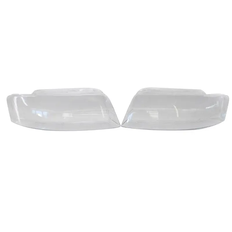 

1Pair Car Headlight Shade Transparent Lampshade Headlight Cover (LH+RH) 8E0941029C 8E0941029D For A4 Accessories