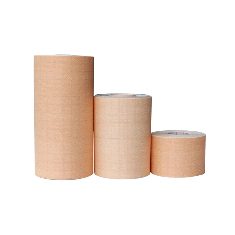 Non-Woven Breathable Tape Skin Healing Protective Soft Fabric Cloth Adhesive Antibacterial Wound Dressing Fixation Bandage