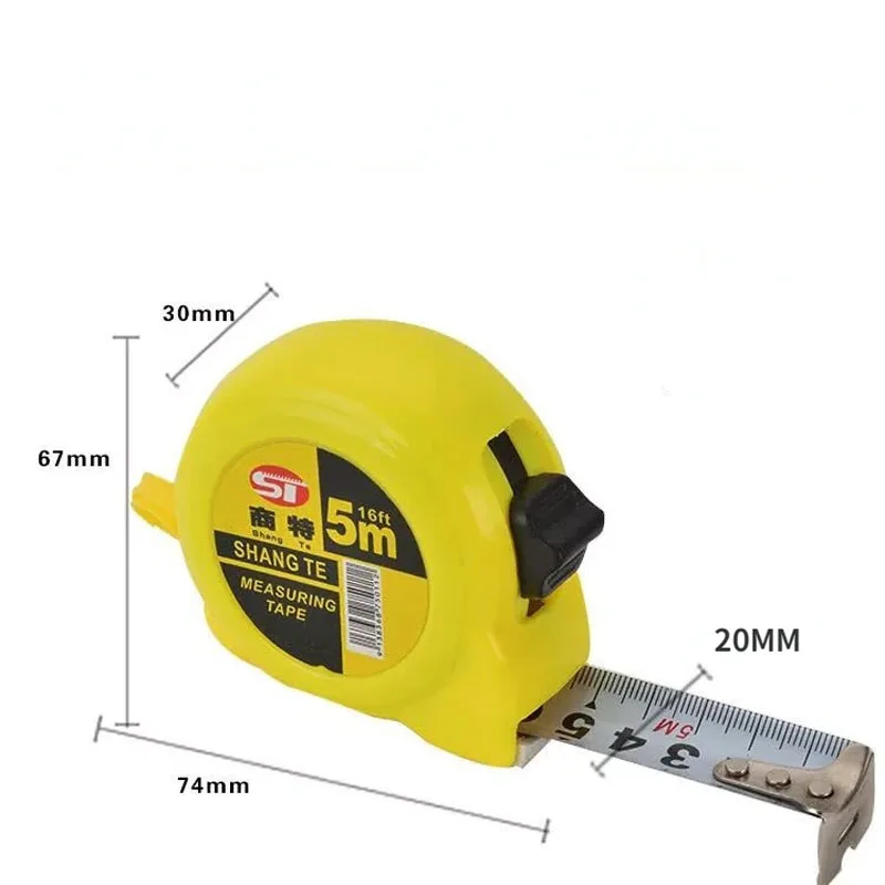 Tape Measure 3m/5m/10m Metric Stainless Steel Measuring Ruler Distance Measuring Tool Drop-resistant High-precision Measurement