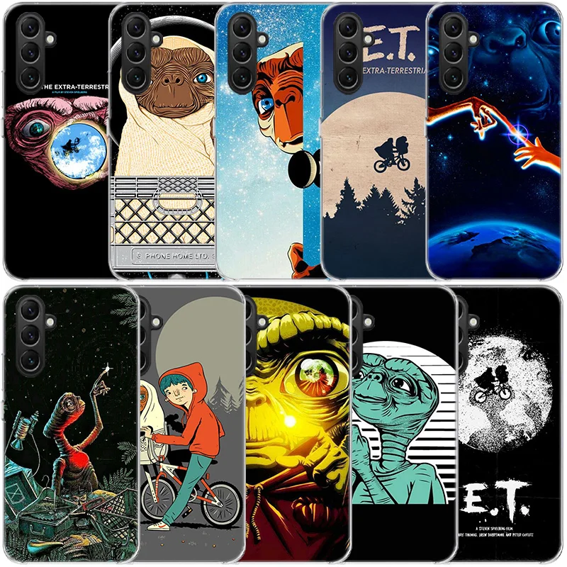 E.T. the Extra-Terrestrial Clear Phone For Samsung Galaxy A52S A42 A32 A22 A12 A02S A70 A50 A40 A30 A20 A20E A71 A51 A41 A31 A10