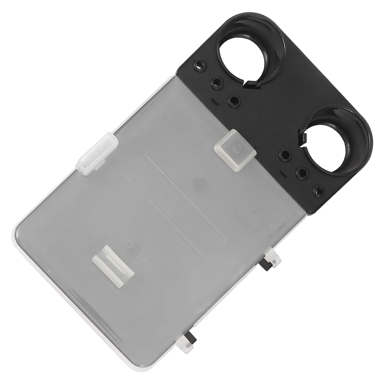 Golf Cart Scorecard Holder Plastic Card Stand Transparent Hard Card Clip 9x5 Inch Stable Mount for Golf Cart Dashboard
