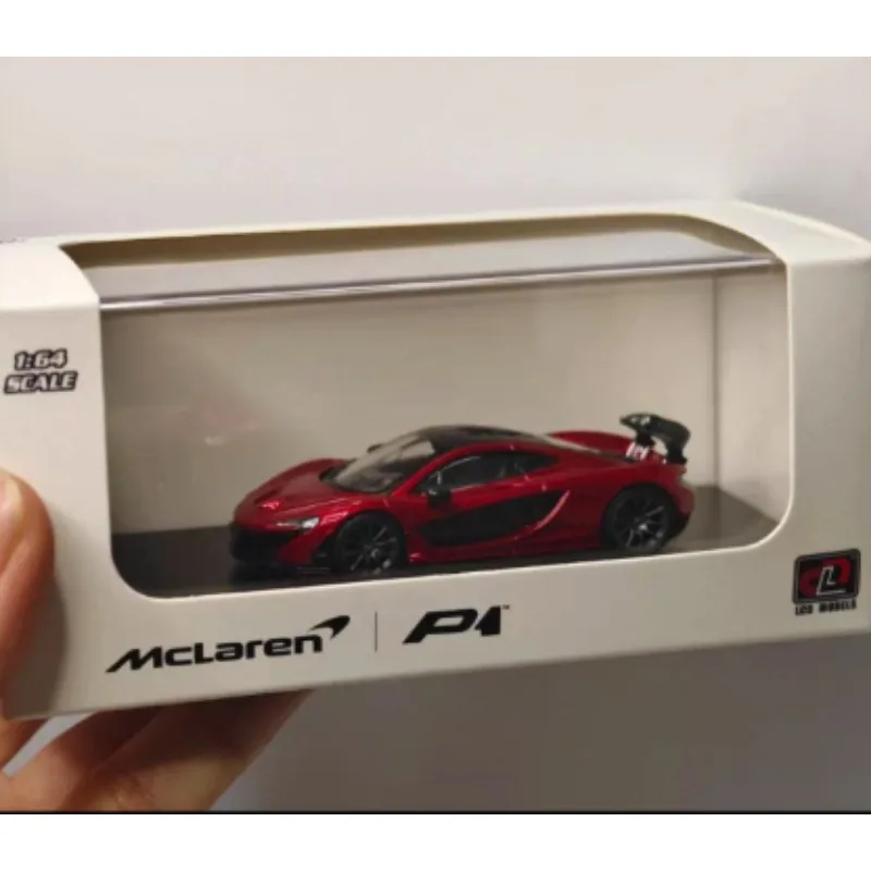 

LCD 1:64 McLaren P1 - Supercar Candy Red Cast Alloy Model Car, suitable for teenagers to play with or as an adult decoration.