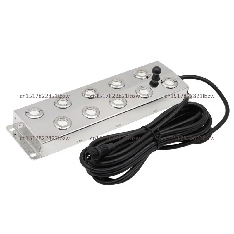 10-Head Ultrasonic Atomizer, Automatic Diffuser, Cold Mist Machine Atomizer with Power Supply