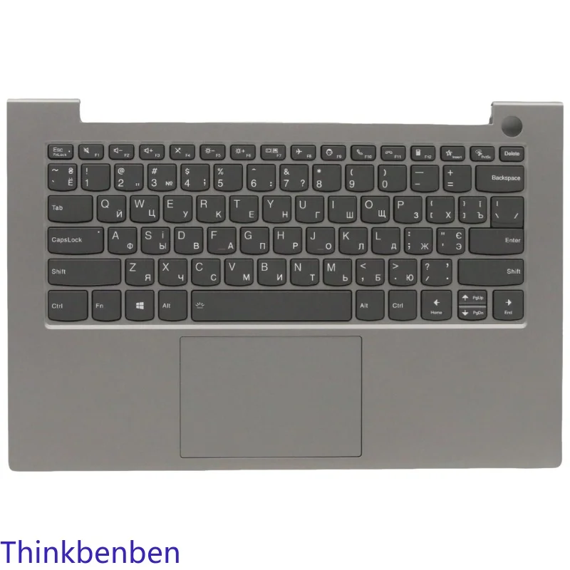 

UKR Ukrainian Mineral Gray Keyboard Upper Case Palmrest Shell Cover For Lenovo ThinkBook 14 G2 G3 ITL ARE ACL 5CB1B02613