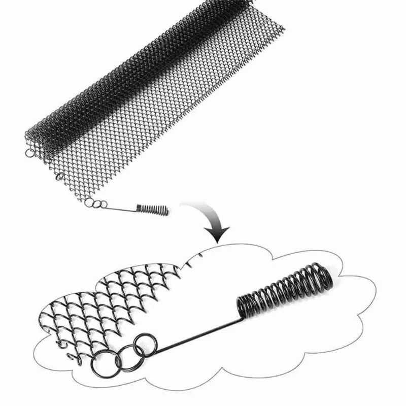 【EFFICIENT 】Mesh Curtains For Fireplace-For Wood-Burning Fireplaces-Screens& Partitions Included