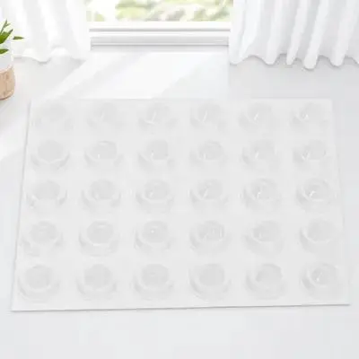 

30Pcs Snowboard Anti Slip Sticker Strong Adhesive Ski Cushion Non Slip Grip Pads Outdoor Snowboard Step Decal Skating Sticker