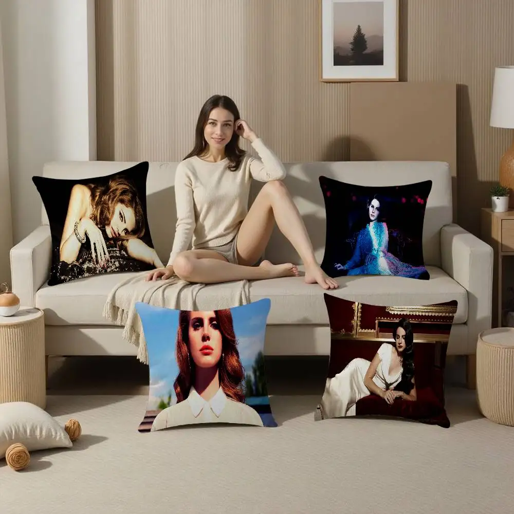 Lana Del Rey Cushion Cover Polyester Sofa Cushions Decorative Throw Pillows Home Decoration Pillowcover