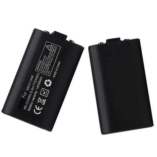 Batería recargable de 1400mAh para Xbox One, batería con mango incorporado, baterías de repuesto, controlador inalámbrico