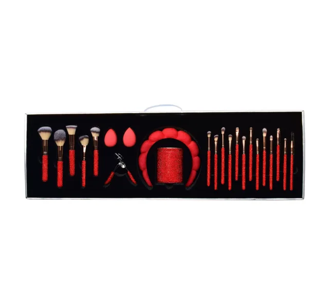 

Makeup brush set Bundle PINK Set Bling Makeup Brushes