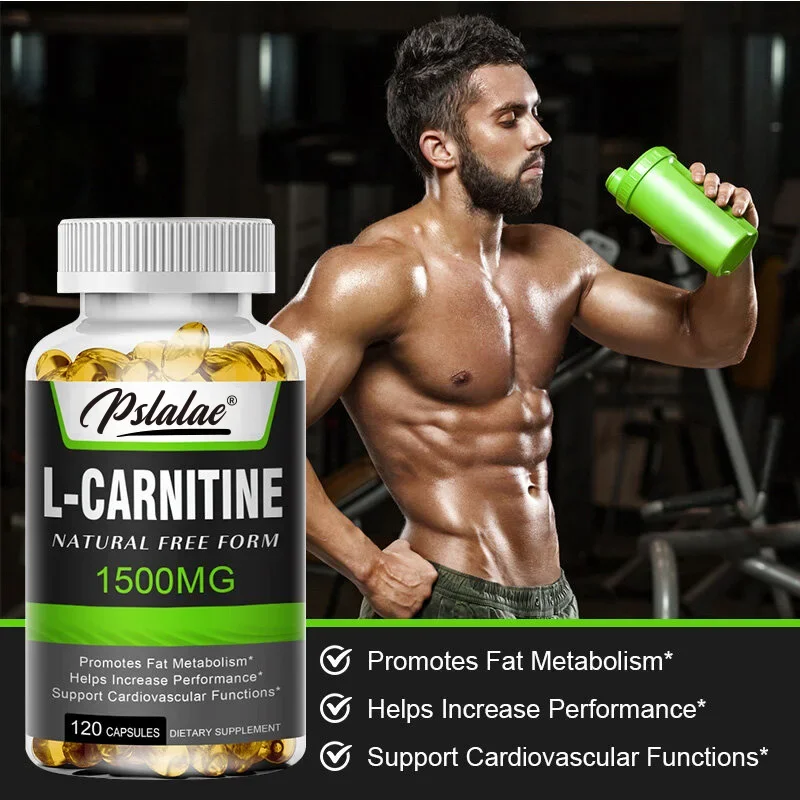 

L-Carnitine 1500 Mg - Supports Memory Focus Increase Body Performance Metabolic Energy Fitness Exercise Dietary Supplement