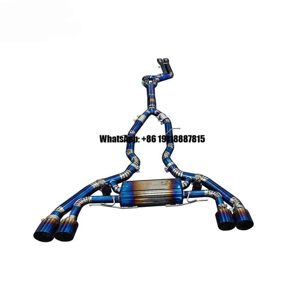 

New Design CSZ Valvetronic Titanium Equal Length Catback Exhaust for BMW X3M F97 X4M F98 S58 3.0T Exhaust System with Resonator