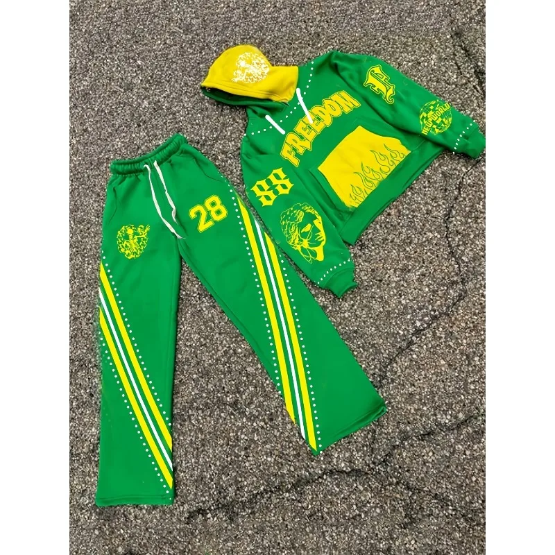 

25-26 Новый модный комплект для отдыха с 3D рисунком аниме для взрослых и детей