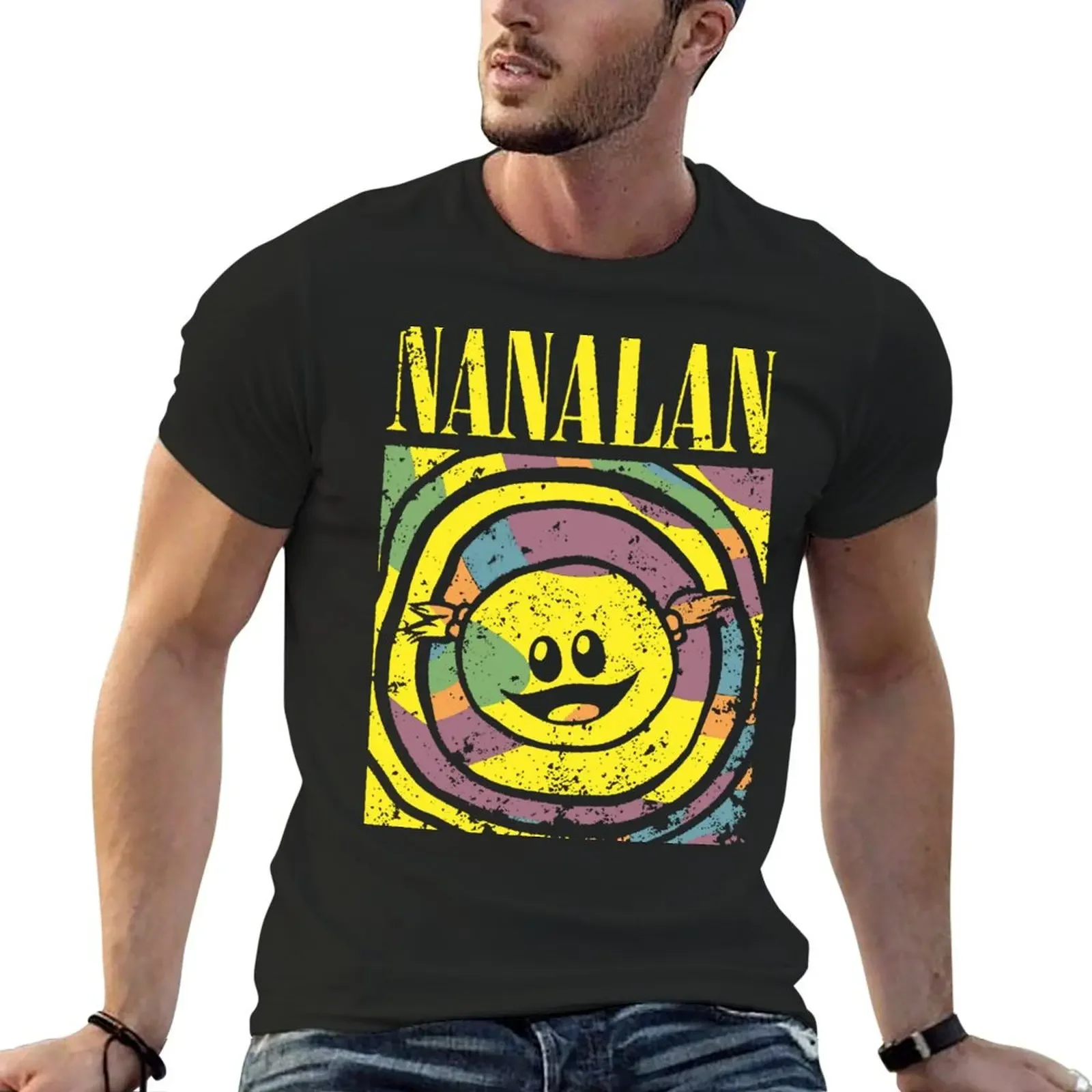 

retro Nanalan Wonderful Girl T-Shirt basketball graphic tees cheap stuff sublime aesthetic clothes black t shirts for men