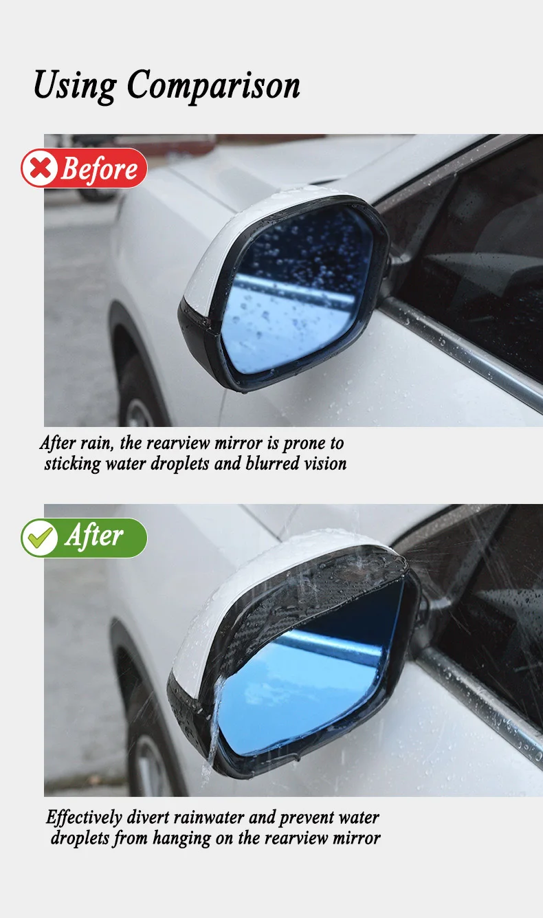 16 stücke Carbon Faser Auto Aufkleber Anti Scratch Auto Türgriff Schutz Autos Griff Schutz Styling Außen Accessori – Detail 6