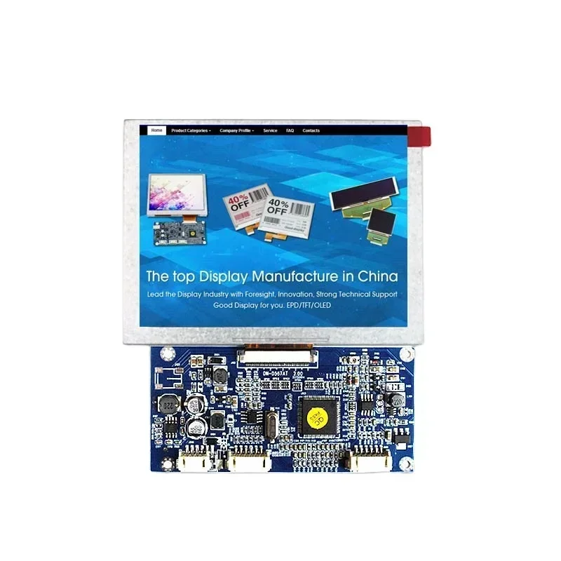 Sell like hot cakes TFT Module 5 LCD Display supports VGA&Video input 640x480 4:3 lcd panel
