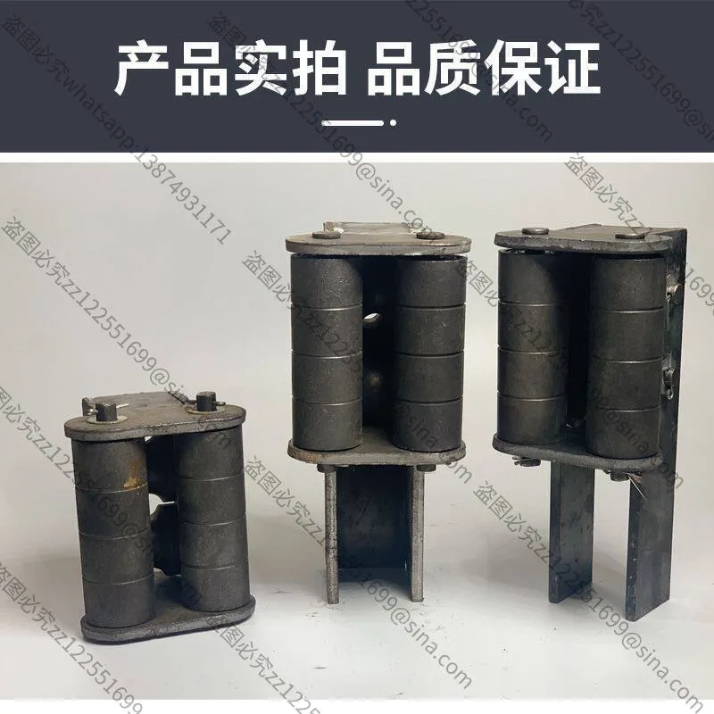 For Automatic Hydraulic Rebar Straightener Inlet Assembly with Legs, Wear‑Resistant Bushing Guide Roller Frame Parts