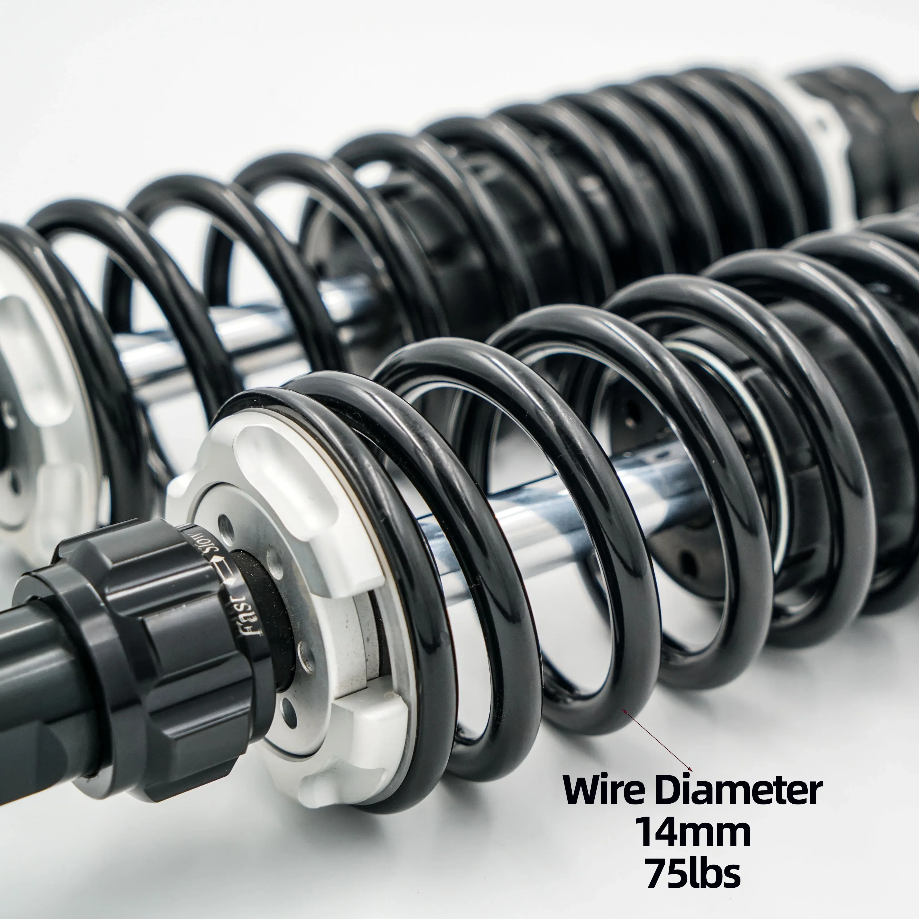 

Fork 20mm Customer Universal Hydraulic rear shocks for Honda NS150G, Kymco H150, RT3C, Joymax Z300, Cruisym 300, SYM ADV, FZ150