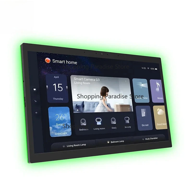 Hotel Factory Automation Wall Mount Tablet with RJ45 Touch Screen Smart Home Control Display RK3566