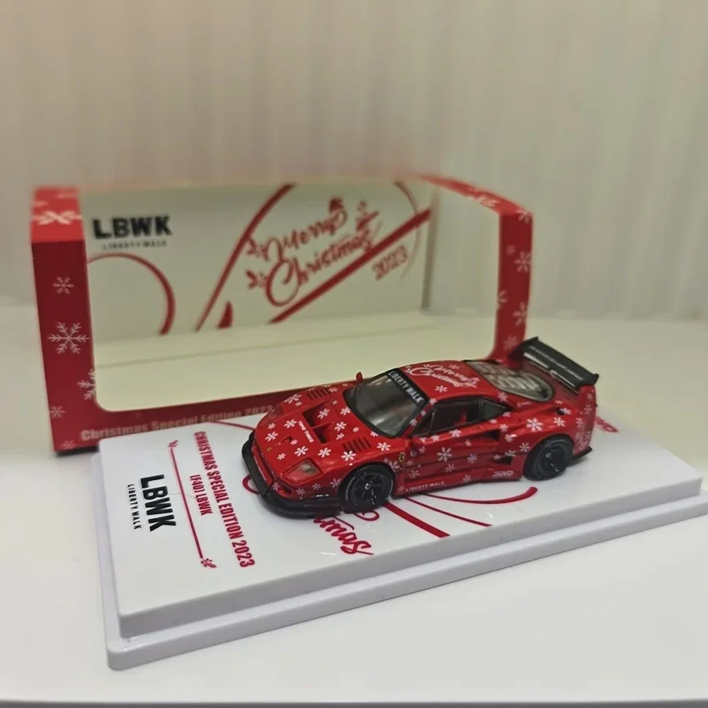 INNO 1:64 Nissan GTR50 Ferrari F40 2023, Sunshine Pickup-Puppe, Legierung, Druckguss-Automodell, Weihnachtsedition, Serie, Sammlung, Geschenk