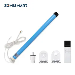 Zemismart Tuya WiFi Thông Minh Con Lăn Bóng Xe Máy Cho 30Mm Ống Alexa Google Home Điều Khiển Giọng Nói 1.1Nm Điện Động Cơ Rèm màn Trập