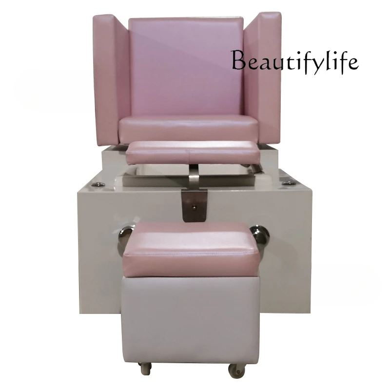 Foot massage sofa high-end beauty salon manicure sofa designer model high-end feeling new fashion